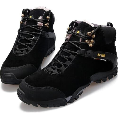 2020 new autumn and winter mens safety shoes structure outdoor high steel head hat safety boots men piercing work shoes boots