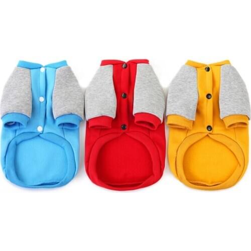 Pug Dog Clothes French Bulldog Clothing Winter Dog Hoodies Coat Poodle Schnauzer Costume Corgi Pet Apparel Frenchie Dog Coat