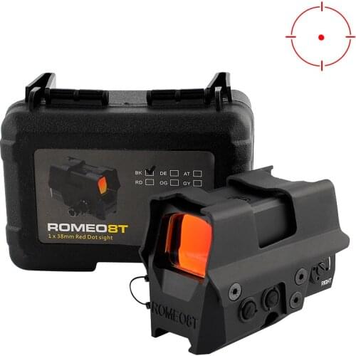 SIG ROEMEO 8T 1X38 MOA Aiming Point Red Dot Scope Holographic Reflective Scope Tactical Hunting Rifle AR15 M4 Optical Sight