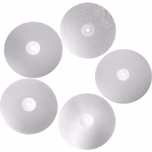 BENGU 8Inch Grit 80-3000 Diamond Coated Flat Lap Wheel Jewelry Polishing Grinding Disc