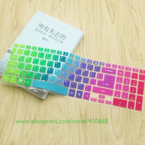 Silicone Keyboard Protector Cover Skin for Acer 5755G 5943 5950 V3-551 V3-771 V3-731 V3-772 E1-572 E5-551G ES1-731 ID57H NV52L