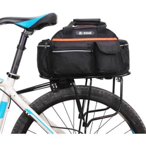 15L Bicycle Bike Bag Rear Seat Rack Trunk Bag For MTB Bike Saddle Bags Storage Case Pouch for Luggage Carrier bisiklet aksesuar