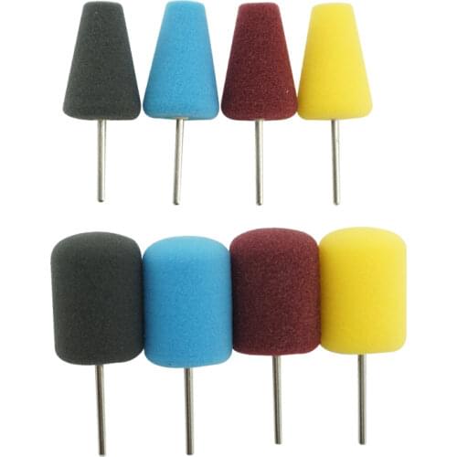 30mm Fine Polishing Pad Disc Car Gadgets Car Wheel Polishing Sponge Grinding Head Car Door Handle Polishing Sponge Pad