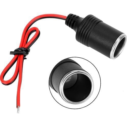 Car Cigarette Lighter 12~24V 15A 200W Plug Connector Adapter Plug Receptacle Charger Cable Socket Auto Interior Accessories