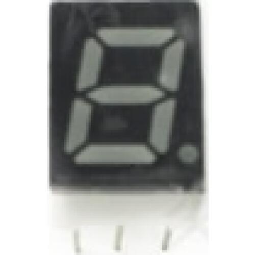 Free Ship 100pc Common anode 0.28inch digital tube 1 bit digital tube display Yellow-Green digital led tube 10pins