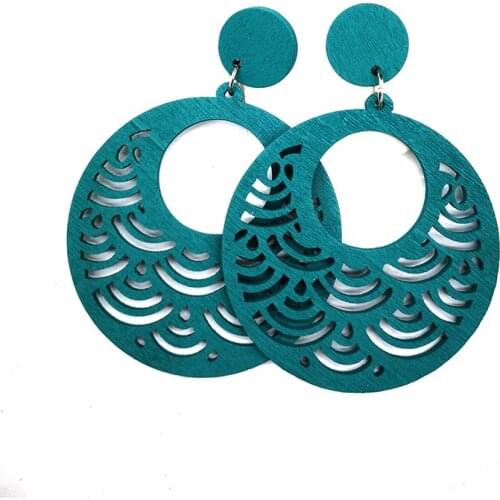 Free Shipping! Laser cut round wooden studs