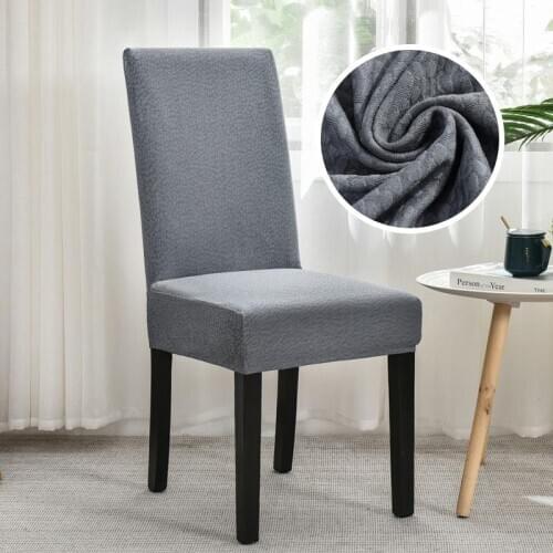 Chair Slipcover Case Stretch Chair Cover for Wedding Plain Dining Chair Cover Spandex Elastic Hotel Banqu 1/2/4/6/8 Pcs