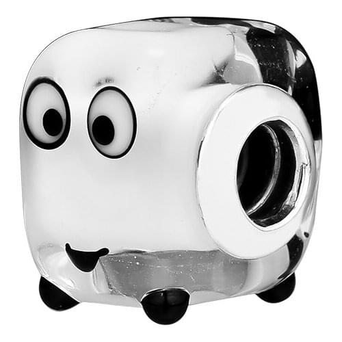 CKK Heart Melter Murano Glass Charm Bead Fit Original Bracelets sterling silver jewelry women Men DIY beads for jewelry making