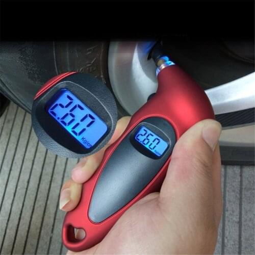Tire Pressure Gauge Backlight High-precision Digital Tire Pressure Monitoring Car Tyre Air Pressure Gauge Meter LCD Display