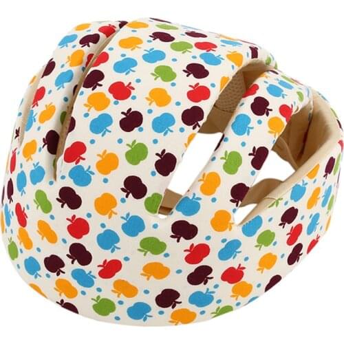 Baby Safety Helmets Cotton Infant Protective Hat Headguard for Newborns Boys Girls Crashproof Anti-shock Hat
