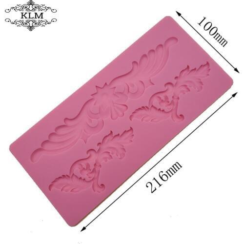 KLM-C0035 Lace Silicone Mold EU Pattern Design