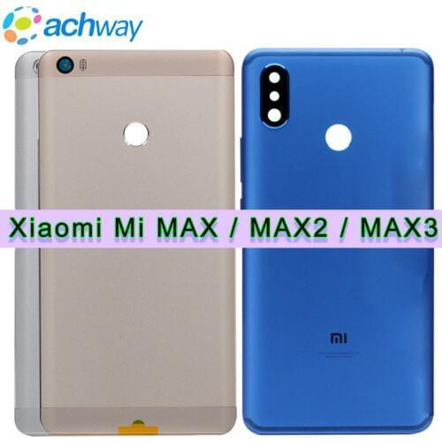 For Xiaomi Mi MAX 2 Battery Cover Rear Door Back Housing Case Max 1 Max1/Max2 Pro 6.44" for Xiaomi Mi MAX 3 Battery Cover