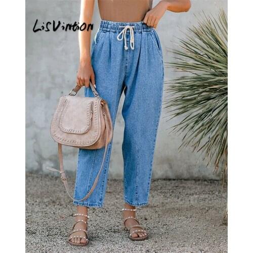 Женские джинсы бойфренды LisVintion China At AliExpress