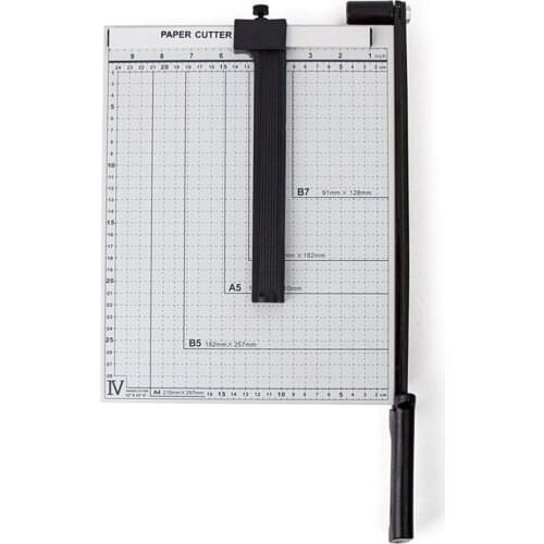 Metal Cutting Machine Knives A4 Paper Photo Cutters Trimmers Hand Tools Guillotine Durable Simple Bladeless Arm