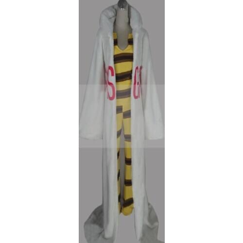 Customize One Piece Punk Hazard Master M Caesar Clown Cosplay Costume Outfit