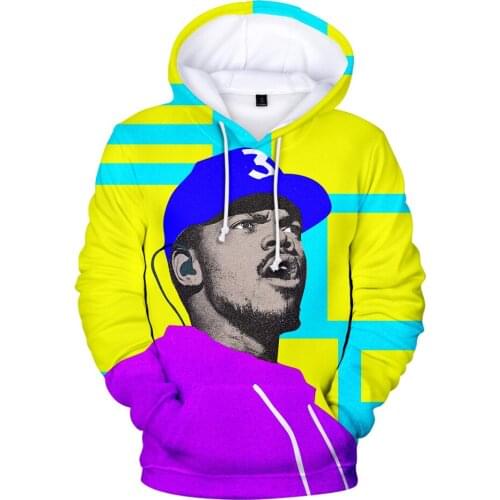 New 2021 Chance The Rapper Hoodies 3D Men Women Sweatshirts Hoodie Fashion Pullover Coat Sweatshirts Plus Size Hooded Boys Girls