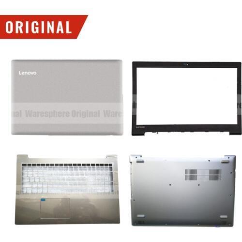 New Original for Lenovo ideapad 320-15 320-15IKB 320-15ISK 320-15IAP ABR LCD Back Bezel Palmrest Bottom Base Cover Case Silver