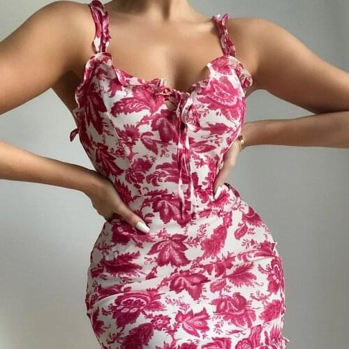 Spaghetti Strap Ruched Sexy Summer Dress Women Ruffle Strapless Backless Bodycon Mini Dress Pleated Party Dress vestido de mujer