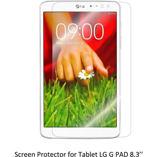 Clear LCD PET Film Anti-Scratch/ Anti-Bubble / Touch Responsive Screen Protector for Tablet LG G PAD 8.3