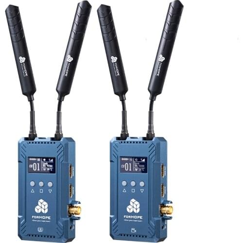 Forhope XM1000PRO 300m Wireless Transmission System SDI HDMI-Compatible 1080p Video Transmitter Receiver kit TX RX fr live video