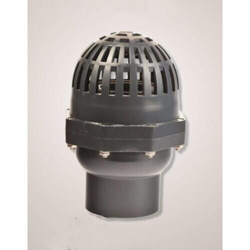 UPVC non-return flap valve one-way valve Plastic flap check valve inner diameter Vertical lie general 1 Pcs