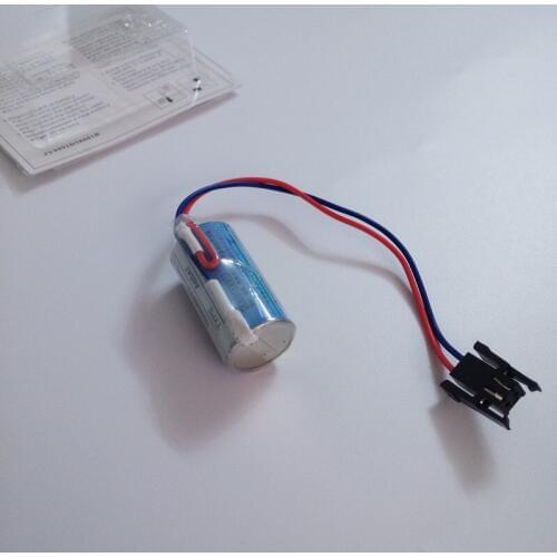 25pcs/lot 100% Original NEW ER17330V 3.6V PLC Battery Batteries Servo A6BAT PLC Battery Free Shipping