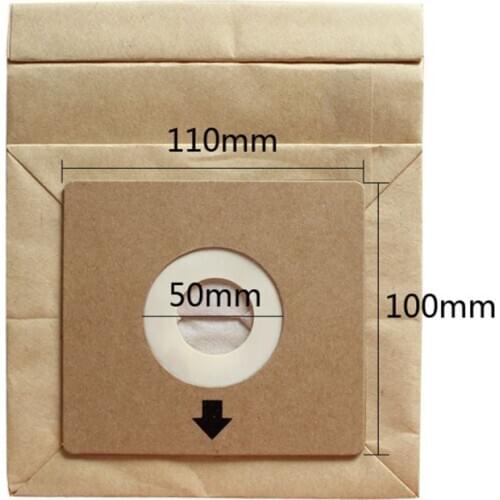 Vacuum Cleaner Paper Bag/Dust Collecting Bag Premium Replacement Board Size 10x11cm