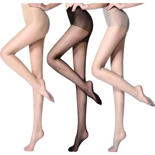 Womens Stockings Sexy Tights Women Pantyhose Woman Transparent Silk Thin Sexy Stockings Nylon Lady Shiny Pantyhose Seamless