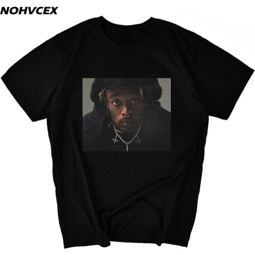 Lil Uzi Vert T-Shirt Men Summer Funny Printed Tops Cool Breathable Tee Homme