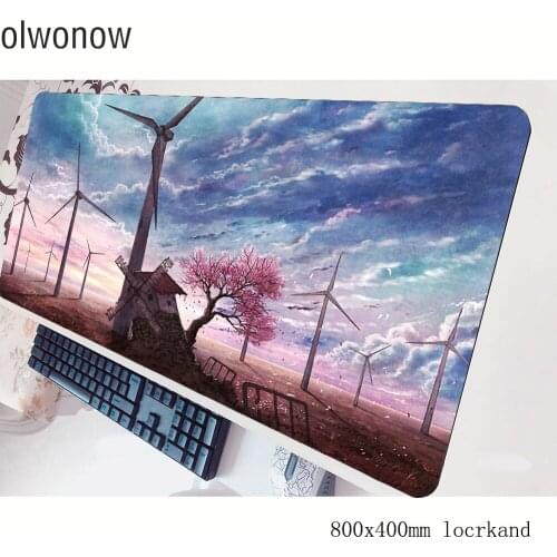 Anime mouse pad gamer 80x40cm gaming mousepad 3d notbook desk mat cute padmouse games pc gamer mats gamepad