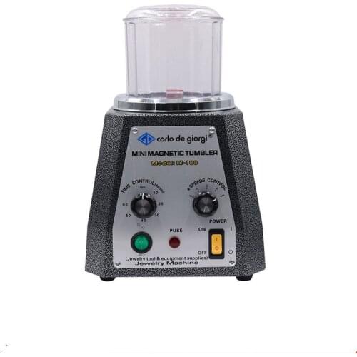 Magnetic Tumbler 10cm Jewelry Polisher & Finisher Super Finishing. FREE SHIPPING