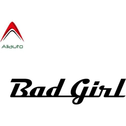 Aliauto Fashion Fun Joke Bad Girl Car Sticker High-quality Decal Automobile Motorcycles Decoration Accessories Vinyl,15cm*3cm