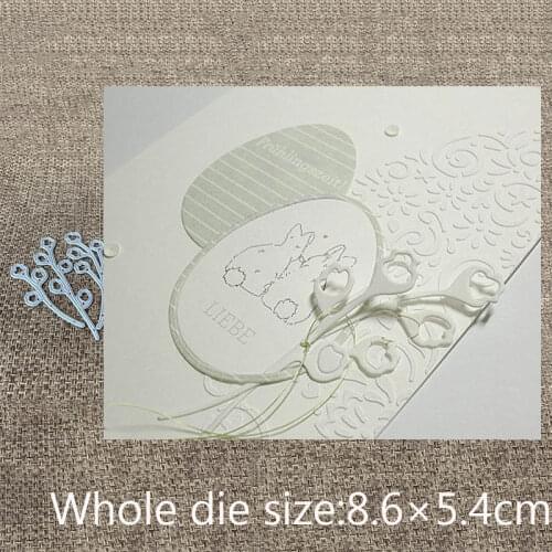 New Design Craft Metal Cutting Die cut dies 3pcs flower string decoration scrapbook Album Paper Card Craft Embossing die cuts