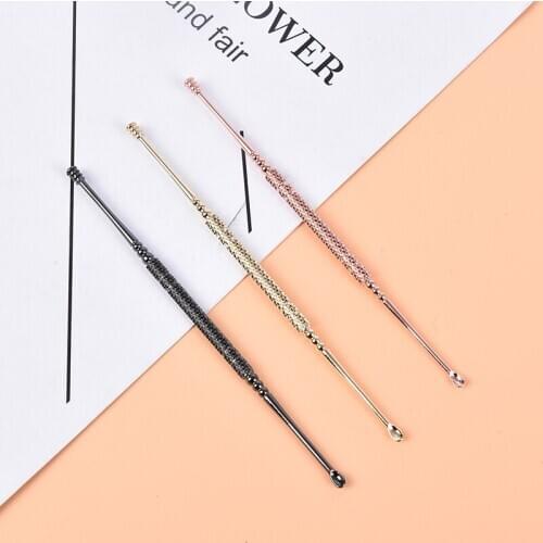 Stainless Steel Ear Pick Wax Cleaner Earpick Curette Remover Earwax Removal