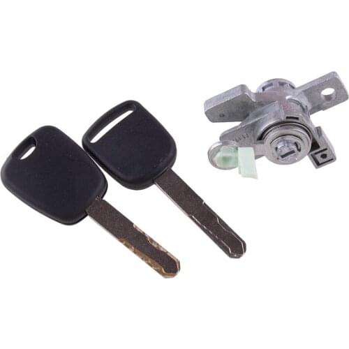 Beler Car Front 72185-SHJ-A01 Left Side Door Lock Cylinder With 2 Key Fit For Honda Odyssey 2005 2006 2007 2008 2009 2010 LHD