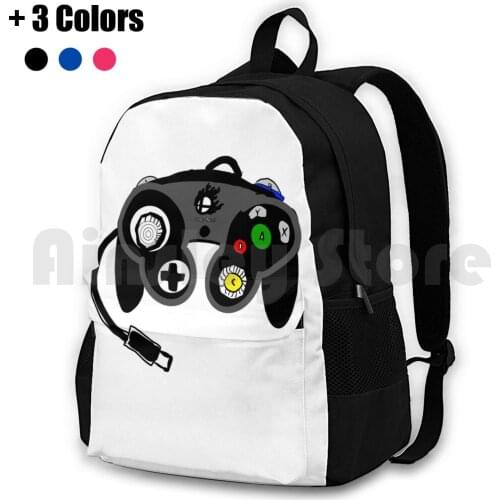 Ssbm Controller Outdoor Hiking Backpack Waterproof Camping Travel Controller Game Gamer Simple