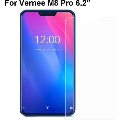 For Vernee M8 Pro Tempered Glass Protective Film For Vernee M8 Pro Glass Screen Protector Mobile Phone Film
