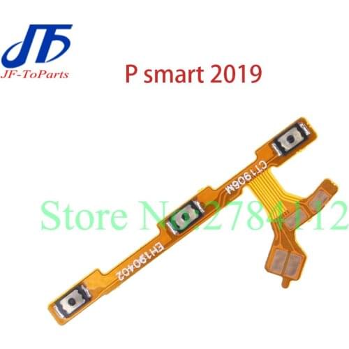 10Pcs Power ON OFF Volume Up Down Side Button Flex Cable For Huawei P Smart Plus 2019 Power On Off Volume Switch Flex Repair