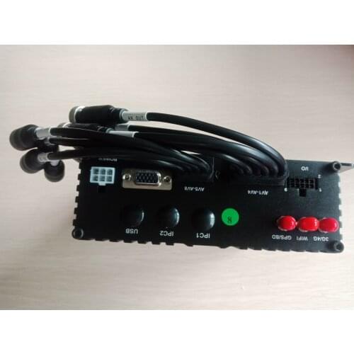 4 cameras car rear veiwing and surveillance system, 4 split quad display monitoring cctv kit