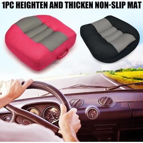 Car Heightening And Thickening Cushion Non-Slip Mesh Breathable Relieve Waist Pain For Driving Car Styling