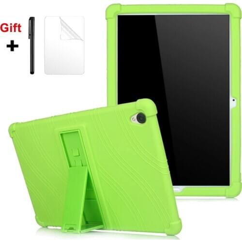 For Lenovo Tab M10 Plus 10.3 M10 HD X306F 2020 E10 P10 10.1 E8 M8 8.0 Kids Case Soft Silicone Shockproof Cover Kickstand Case