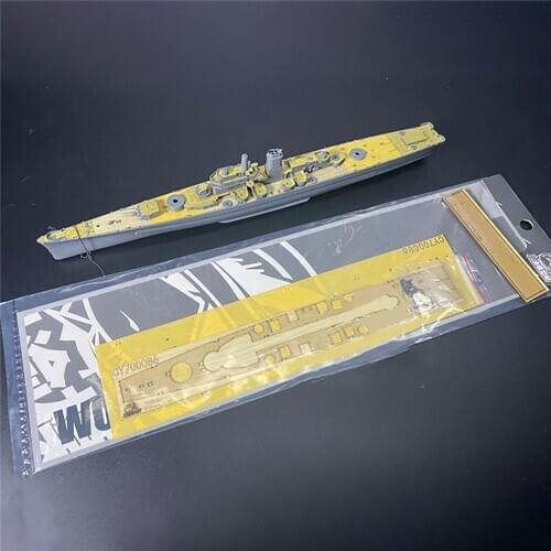 1/700 Scale Wooden Deck Masking Sheet Set for Very Fire VF700907 Des Moines Model Ship Accessories