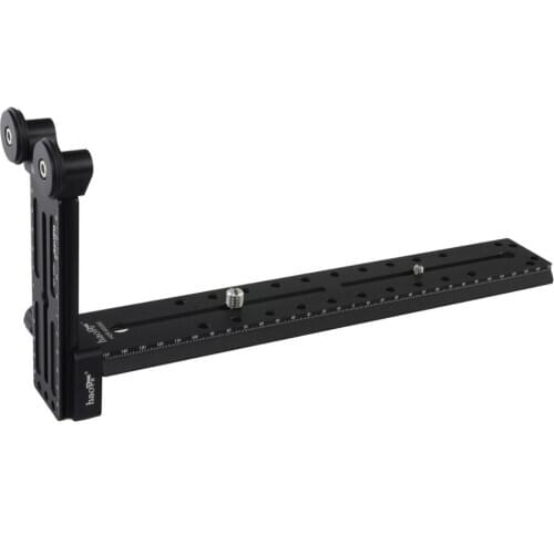 Haoge 300mm Y-type Telephoto Lens Support Bracket for Manfrotto Benro Sirui Fluid Video Head Tripod Ball Heads