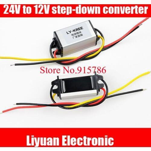 24V to 12V step-down module / 24V to 12V converter / 12V1A2A3A5A automotive power modules free shipping