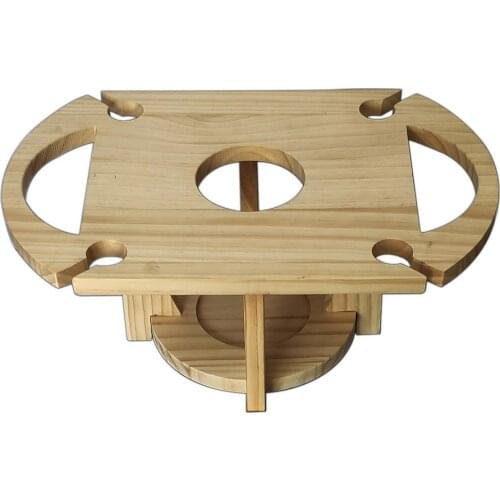 Detachable Wine Rack Outdoor Wine Table Portable Folding Wine Table For Outdoor Garden Travel Beach Garden Camping Equipment