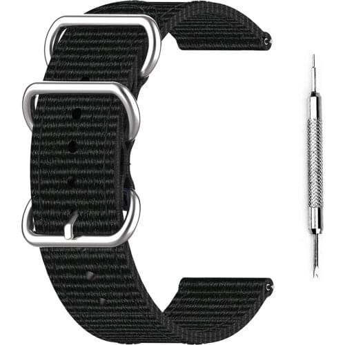 2021 New Nylon Canvas Replacement Watch Band For Suunto 7 Smart Watch Soft Sweatproof Wrist Strap Bracelet Suunto 7 Accessories