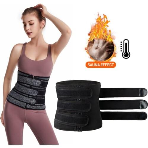 Women Waist Trainer Neoprene Body Shaper Slimming Sheath Belly Reducing Shaper Tummy Sweat Shapewear Workout Trimmer Belt Corset