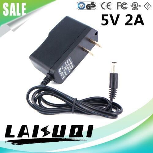 10pcs 5v 2a DC5.5x2.1mm US Plug Switching Power Adapter Supply Charger For TV Box MXQ CS918 LAISUQI Hot Sale Special Offer