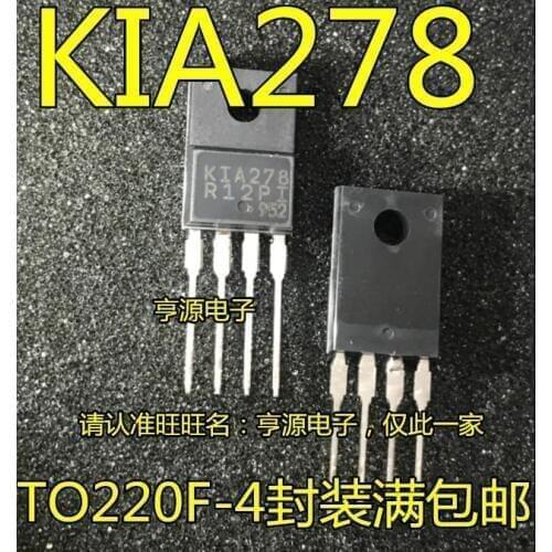 10pieces KIA278R12PI K1A278R12P1 KIA278 TO-220F-4