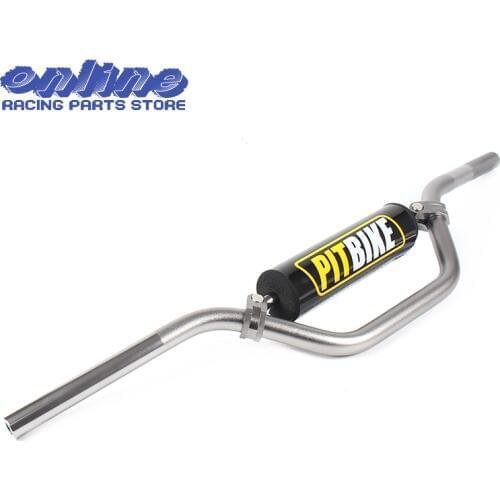 6061 Aluminum Motorcycle Motocross Handlebar 7/8" 22mm For HONDA YAMAHA KAWASAKI SUZUKI Dit Pit Bike MX ATV Quad titanium